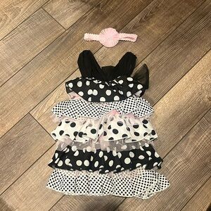 Mudpie dress w/headband